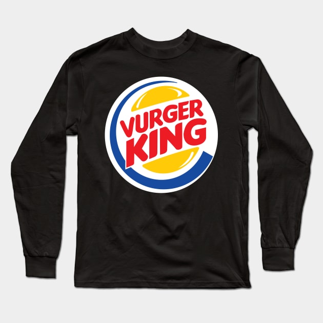 Burger King with V Long Sleeve T-Shirt by By_Russso